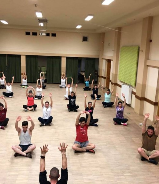 Fitness külső helyszinen